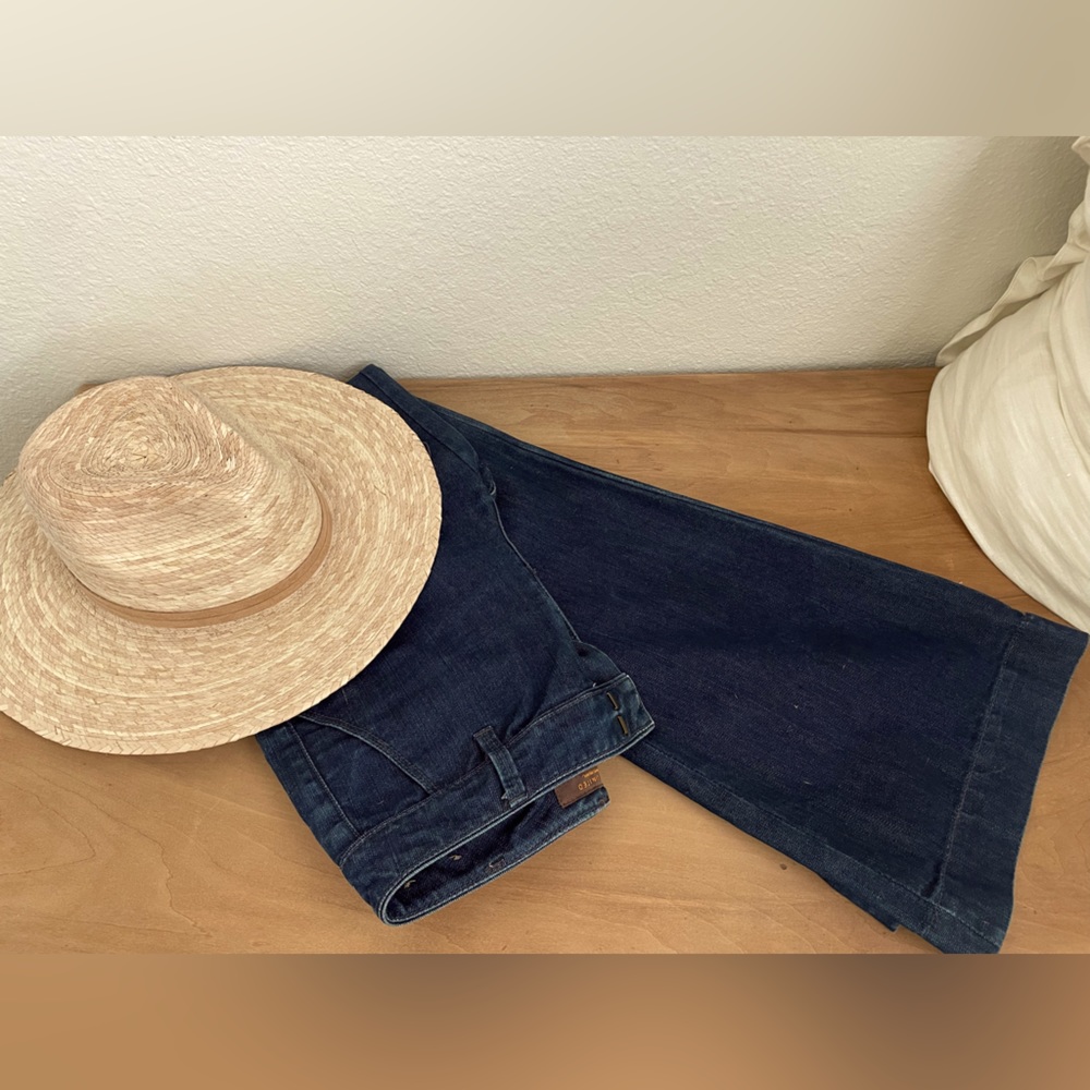 The Limited wide leg denim jeans